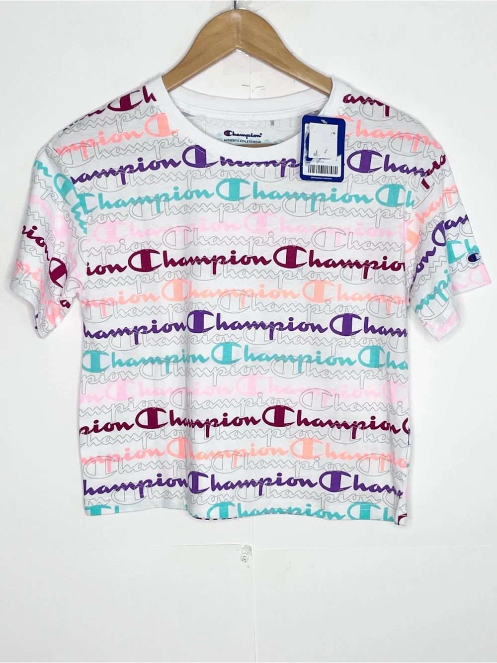 Girls Champion Short Sleeve T Shirt Size Large